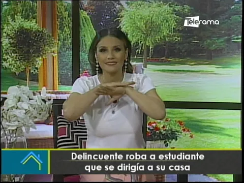 Delincuente roba a estudiante que se dirigía a su casa