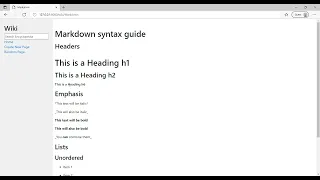Project 1 - Wiki