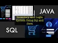 Java x Sql and Login System Sample Output