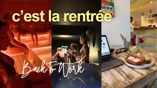 Déplacement à Paris, nouvelle routine sportive, coworking & retrouver les copains !