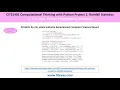 CITS1401 Computational Thinking with Python Project 1 Rainfall Statistics