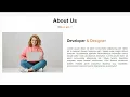 Responsive About Us Section Design Using HTML CSS About Us Page Tutorial