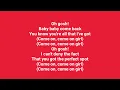 Busy signal perfect spot lyrics