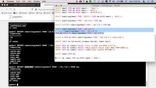 PostgreSQL Demonstration Regular Expressions