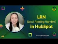 Local Routing Number LRN Know which numbers to target