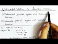 Lec-9 Unbounded solution in simplex method In Hindi solve an LPP Example Operation research