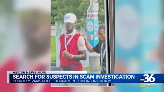 Search for suspects in scam investigation in Paris Kentucky