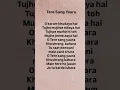 Download Lagu Tere Sang Yaara #Lyrics