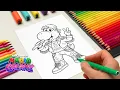 Coloring K-Pop Superstar Yoshi Satisfying Art