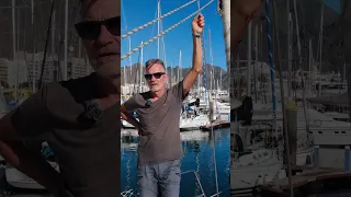 ⛵️ A Farewell at the Dock | PROGRESS IN THE YARD 🛠️ #boatrepair #sailing #boatlife