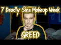 Greed Makeup Tutorial 7 Deadly Sins Makeup Week RandomJosh