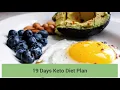 19-Day Keto Diet Plan for Beginners Weight Loss - Day 1