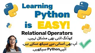 Relational Operators In Python Learning Python Is Easy Distance Learning With Ahmed