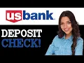 How To Deposit A Check At U S Bank ATM 2025