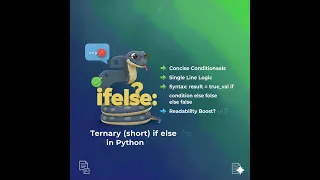 Python Full Course 2025-2026 in Hindi Lecture 31 Ternary Short If Else in Python