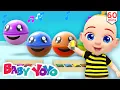 Lagu ColoringFruits | Learn Shapes | Preschool Shapes word | more nursery rhymes | Baby yoyo