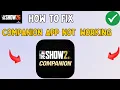 How to Fix MLB The Show 26 Companion App Not Working