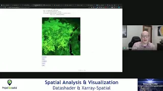 Spatial Analysis Visualizationusing Datashader Xarray-Spatial - Brendan Collins