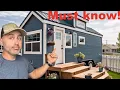 Do NOT buy a TINY HOME watch before buying
