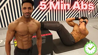 Abs Home Workout عضلات بطن مشدودة ب 30 يوم 5 دقايق تمارين بالبيت 