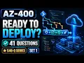 AZ-400 Exam Prep Questions Answers 2026 Microsoft DevOps Engineer Expert 41 Questions Set 1