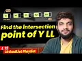 L12 Find the intersection point of Y LinkedList