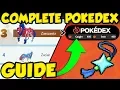 BEST WAY TO COMPLETE GALAR POKEDEX Pokemon Sword Shield Version Exclusive Shiny Charm Guide