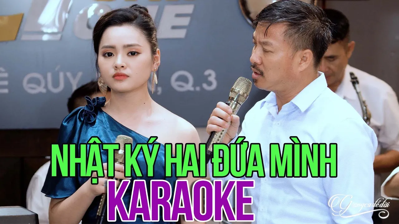 Karaoke Song Ca Nhật Ký Hai Đứa Minh - Quang Lập Thu Hường