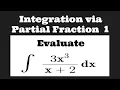 Integration by Partial Fraction 1 Integration Calculus