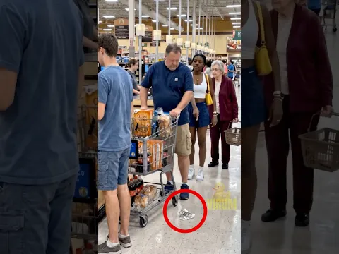 Sneaker Covers The Money, His Hand Finds The Trash