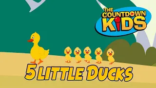 Five Little Ducks The Countdown Kids Kids Songs Nursery Rhymes Lyric Video 