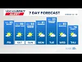 WEATHER Isolated severe storms late Thursday