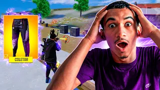 USEI A NOVA CALÇA ANGELICAL ROXA NO RUSHÃDÃO E ESSE FOI O RESULTADO!!FREE FIRE MOBILE