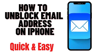 HOW TO UNBLOCK EMAIL ADDRESS ON IPHONE how to unblock a blocked email address on iphone