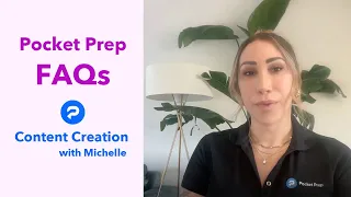 Pocket Prep FAQs Content