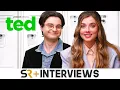 Ted Interview Max Burkholder Giorgia Whigham On Unique Casting And Puppet Acting Insanity