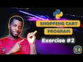 14 - Python Mini Project Simple Shopping Cart Program