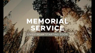 Robin Enloe s Memorial Service