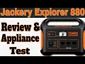 Jackery Explorer 880 Power Station Review and Testing Harbor Freight