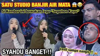 Download BIKIN SATU STUDIO MENANGIS !! Si Kembar ini nyanyikan Lagu Sepohon Kayu di LIDA Indonesia ( PARODI ) MP3