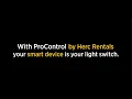 Remote Control from ProControl by Herc Rentals