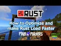 How to Optimize and Make Rust Load Faster Quick Tutorial