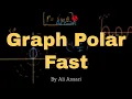 Fastest Way to Graph in Polar Coordinates