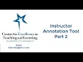 Instructor Annotation Part 2 Highlight and Pen Tool