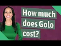 How much does Golo cost