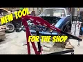 New engine hoist for the shop from Harbor Freight