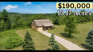 190K Cabin for sale in Michigan with 13 Acres of Privacy Furnished Ready Zillow Hidden Gem