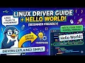 Linux Device Drivers for Beginners Write Your First Kernel Module EP 1