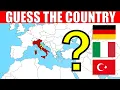 Guess The Country on The Map - EUROPE Geography Quiz Challenge