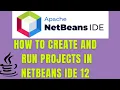 First Java Program using Netbeans 12 IDE Create Java Project with Maven in Netbeans 12 IDE